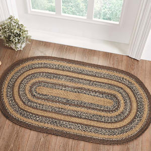 Alfombra de yute para exteriores, resistente a la intemperie, tejido duradero, tapete para patio, porche, terraza o balcón, decoración para suelo exterior. - Product Image 5