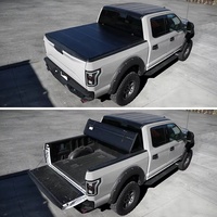 8FT 7FT 6FT 6.5FT 5.5FT 5FT Aluminiumlegierung Hartfaltbare Überdachung LKW-Ladeflächenabdeckung für Pickup-Trucks