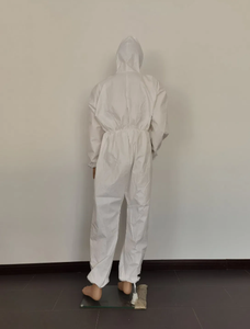 Trajes Desechables para Materiales Peligrosos, Paquete de 25, Overoles de Protección con Capucha y Botas, Traje de <span class=keywords><strong>Pintor</strong></span> de Cuerpo Completo Resistente para Adultos - Product Image 3