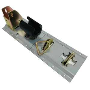 NOUVEAU Rail de Contention Horizontal Galvanisé et Revêtu par Poudrage X I E, Plaqué Zinc - Product Image 5