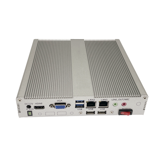 Factory Price J1900 2.0Hz Quad-Core Processor Custom Embedded Industrial Computer DDR3 HDMIport Fanless Mini PC Box Vesa Used