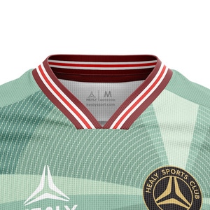 Snel drogende, hoogwaardige voetbaltenue set, sublimatie, heren sportkleding, club voetbaluniformen, nieuw seizoen - Product Image 3