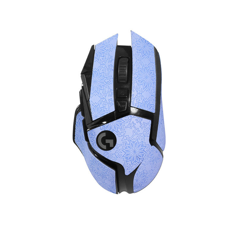 สติกเกอร์เมาส์รวมทุกอย่าง-ลายหิมะสีฟ้า1ชิ้น