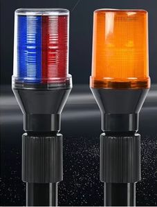 Lampe stroboscopique rouge ambre pour <span class=keywords><strong>moto</strong></span> 12V 24V, feu arrière <span class=keywords><strong>LED</strong></span> de signalisation - Product Image 6