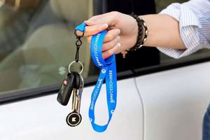 Promotional Portable Silk Screen Printed Nylon and <b>Polyester</b> <b>Lanyard</b> with Anime Design for Phone ID Card Keychain Wrist Strap - Product Image 6