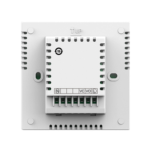 เทอร์โมสตัททำความร้อนพื้นแบบไฮโดรนิค พร้อมปุ่มเปิด/ปิด 220V AC แบบฝัง HA208 เทอร์โมสตัททำความร้อน HA208 - Product Image 4