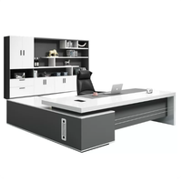 Nuova Scrivania Direzionale di Design Moderno e di Alta Gamma, Personalizzabile per CEO, Manager e Dirigenti