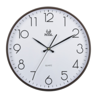 Jam Dinding Quartz Sederhana Model Pearl New, Mekanisme Gerakan Ostar Sweep, Jam/Arloji 36cm, Dekorasi Rumah Ruang Tamu
