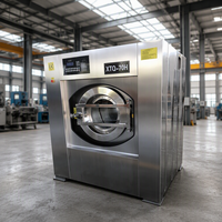 50kg 70kg Electric Fully Automatic Washer Extractor Stainless Steel 220-240V 50Hz Factory Supply Front Loading Washing Machine
