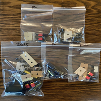 Sacs refermables réutilisables en LDPE transparent robuste, résistants à l'humidité, pour l'emballage de composants électroniques et de matériel d'exposition (OEM)