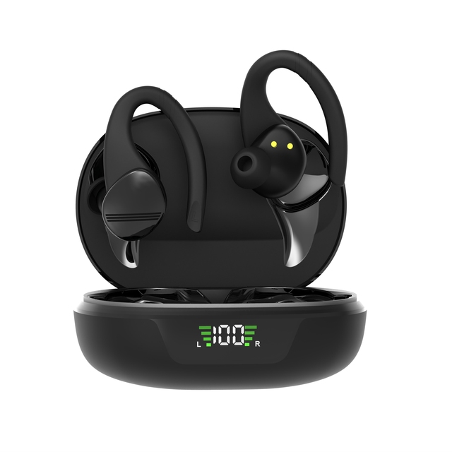 HIFI TWS Earbuds with Noise Cancelling In-Ear Headphones for Sports & Music LED Battery Indicator 5.4 Wireless Bes Chipset