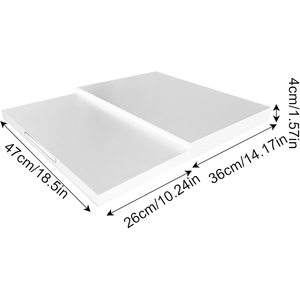 Support de micro-ondes compact et réglable à poser sur comptoir, organisateur de cuisine, étagère en acier blanc, rangement inférieur pour four à micro-ondes - Product Image 2