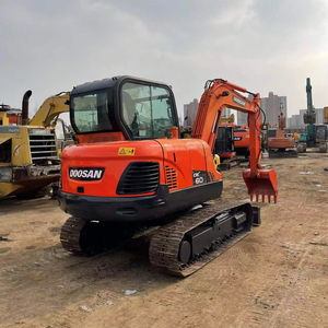 Doosan เครื่องขุด85hp DX60 yanmar 85% ใหม่พร้อมส่วนประกอบหลักรวมถึงปั๊มที่ใช้ - Product Image 1