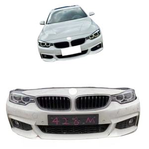 Kit Deportivo Usado para Parachoques Delantero ABS Negro para Serie 4 F32 F33 F36 con Actualización de Luces Antiniebla - Product Image 6