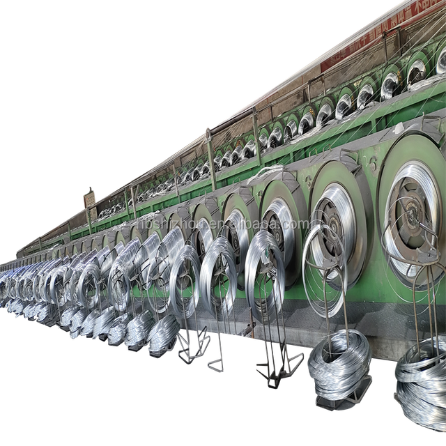 0.7mm BWG22 High Speed Electro Galvanized Steel Wire Binding Wire Production Line