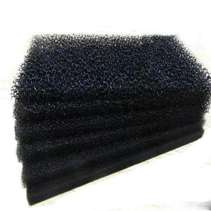 <span class=keywords><strong>Mousse</strong></span> de polyuréthane au charbon actif 18-60ppi, éponge filtrante réticulée à cellules ouvertes <span class=keywords><strong>pour</strong></span> média filtrant biologique d'aquarium, service de découpe - Product Image 3