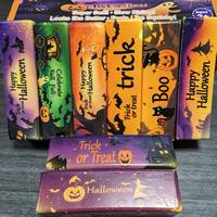 Nouveau Jouet Squishy en PU Halloween en forme de bâton de beurre, 13 cm, anti-stress, mini-jouet pour enfants