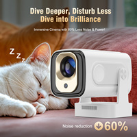 Mini projecteur intelligent HY310 1080P avec mise au point automatique, haut-parleurs intégrés, portable pour cinéma maison et utilisation en extérieur