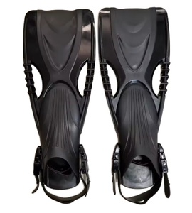 Aletas de buceo para entrenamiento de natación, aletas de buceo, aletas de pesca submarina, aleta TPR para adultos - Product Image 1