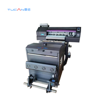 Imprimante DTF 60cm PET Film pour T-shirt avec tête d'impression XP600 Machine à secouer la poudre Imprimante DTF