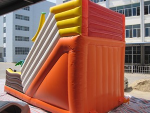 สไลเดอร์เป่าลมแบบแห้งพร้อมผ้าเคลือบ PVC สำหรับใช้งานได้หลากหลาย - Product Image 5