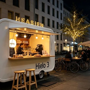 Nouvelle Voiture Mobile Électrique Commerciale Multifonctionnelle pour la Restauration Extérieure, la Vente de Crèmes Glacées et les Petits-Déjeuners, au Design Simple et Tendance - Product Image 1