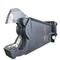 Cisaille hydraulique robuste à bec d'aigle pour excavatrice, cisaille à ferraille montée sur excavatrice pour excavatrice de 10 à 59 tonnes