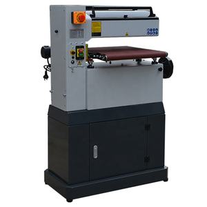 Desktop 18 pollici Carpenty abrasivo macchina per la lavorazione del legno larga cinghia levigatrice levigatrice rettifica sbavatura tamburo levigatrice - Product Image 3