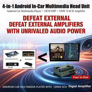 Autoradio DVD 120W X 6CH Série Katana pour Peugeot 301 pour Citroën <span class=keywords><strong>C</strong></span>-<span class=keywords><strong>Elysee</strong></span> CElysee 2012 - 2016 8+256GB <span class=keywords><strong>Android</strong></span> 14 - Product Image 6