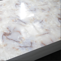 Ligne de production de feuilles de marbre artificiel en plastique extrudeuse de feuilles de marbre pvc