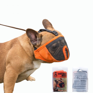Venta caliente Bulldog Pet Bozal Nariz corta Perro Anti-mordedura y Anti-Barking Bozal - Product Image 2