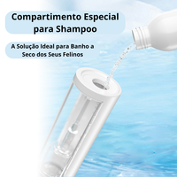 Spray nettoyant doux réglable en plastique, sans rinçage, élimine les poils lâches et les taches, pour animaux domestiques (chats et chiens), éliminateur de squames.