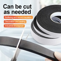 Bande d'étanchéité en mousse EVA HY à cellules ouvertes, bande d'étanchéité auto-adhésive simple face en caoutchouc EPDM CR EVA pour porte de voiture
