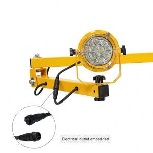 Projecteur LED d'entraînement de quai en aluminium ETL IP65 étanche 30W, super lumineux 3300LM CRI 70, angle de faisceau 20-120°, bras orientable, garantie 5 ans - Product Image 6