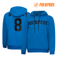 Hoodie Pullover Hoki Es Unisex Desain Khusus 100% Katun dengan Cetakan Bendera Ramah Lingkungan Anti Angin Bahan 300g