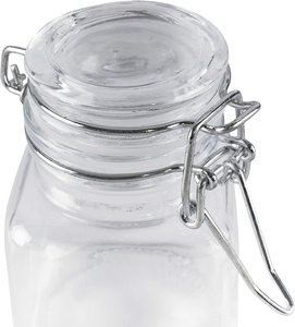 Bocaux de rangement en verre carré, couvercle transparent, assiette et déclencheur, étanche, pour la cuisine, 2020 - Product Image 3