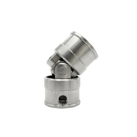 Roulement à aiguilles universel en acier allié pour cardan, 45 degrés, diamètre de trou 20 mm, longueur 74 mm, usiné CNC, CL