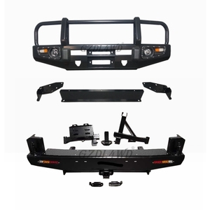 Bán buôn 4WD phía trước <span class=keywords><strong>Bumper</strong></span> Bull Bar cho <span class=keywords><strong>TOYOTA</strong></span> fj90 loạt Prado 1996-2003 LC90 lc95 off-road tời bội thu - Product Image 6