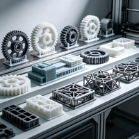 Service d'impression 3D personnalisé SLA SLS SLM Prototypage rapide pour pièces industrielles en plastique et en métal de haute précision