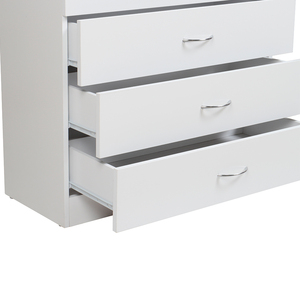 Vente en gros Armoire blanche <span class=keywords><strong>Commode</strong></span> en bois de chêne <span class=keywords><strong>Commode</strong></span> à 5 tiroirs <span class=keywords><strong>Commode</strong></span> en bois <span class=keywords><strong>blanc</strong></span> pour le salon - Product Image 2