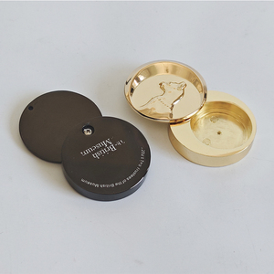 Logotipo personalizado en relieve pequeño envase Perfume <span class=keywords><strong>Valentino</strong></span> bálsamo labial embalaje Metal fragancia bálsamo caja - Product Image 6