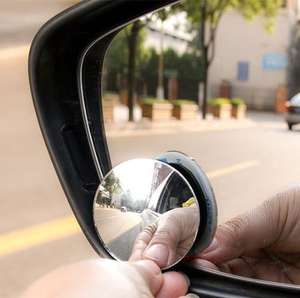 Coche infinito pequeño espejo redondo 360 punto ciego inverso espejo convexo vista trasera espejo giratorio - Product Image 3