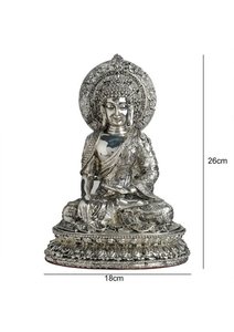 Buddha Idol <b>Statue</b> Premium Decorative Religious Figurine for Home Temple Meditation Decor Spiritual Gift Peace Symbol - Product Image 3