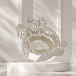 Archibald Custom forma di cristallo di lusso taglio a mano di vetro posacenere per fumare Acceessoies a forma di vetro sigaretta portacenere - Product Image 3