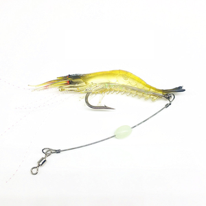 Hameçon artificiel <span class=keywords><strong>pour</strong></span> crevettes Appât de natation Appât souple <span class=keywords><strong>pour</strong></span> la pêche aux crevettes - Product Image 3