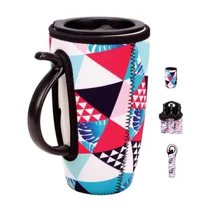 icemi Full Printing Insulated Beer Bottle Cooler Stainless Steel Hard Sleeve Cola Can neoprene sublimation Coozies stubby holder