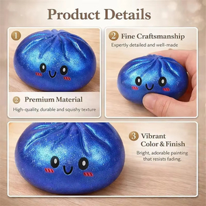 NUEVO Juguete Sensorial Antiestrés con Forma de Dumpling Brillante con Caja - Product Image 6