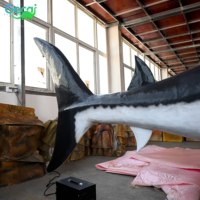 Gecai Amusement Park usine de requin en plein air pour le parc à thème