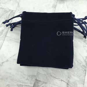 Sac en velours à cordon de serrage personnalisé, couleur cadeau, produits ménagers en velours, sacs en velours avec logo - Product Image 4