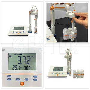 GESTER PH 측정기 GT-H03 고해상도 LCD 실험실 테스터 1 년 보증 PH/mV 매개 변수 자동 읽기 연속 측정 - Product Image 6